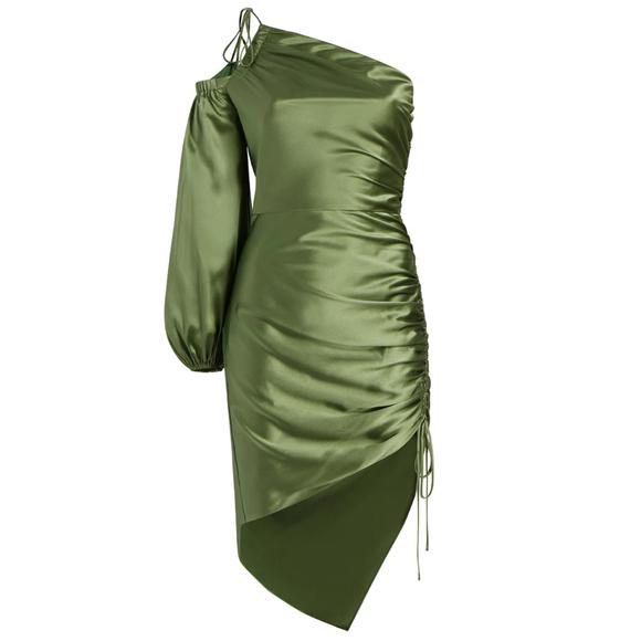 NEW CINQ A SEPT nakita dress in bonsai - Picture 3 of 3